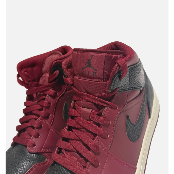 Jordan 1 Retro Mid 2017 Team Red Black Summit White Size 9 With Box Nike Mens main image 11